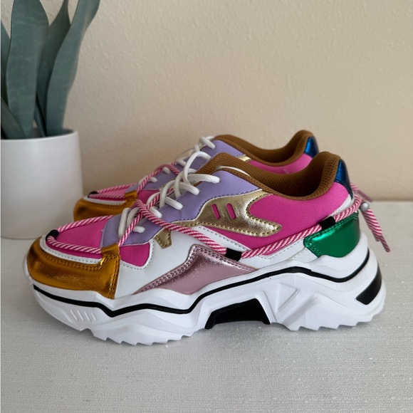 New Lucky Step Air Cooled Colorful Lightweight Sneakers - Picture 7 of 16